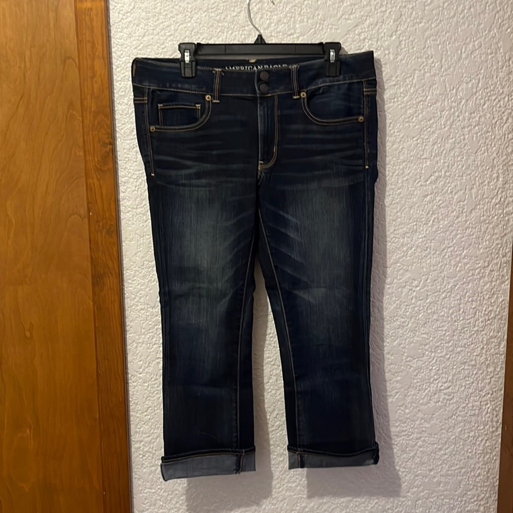 American Eagle Artist Crop Jeans